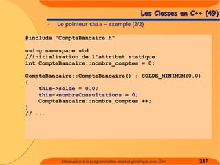 Introduction à C++