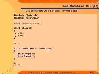 Introduction à C++