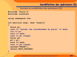 Introduction à C++