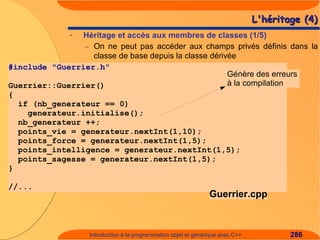 Introduction à C++