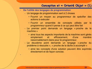 Introduction à C++
