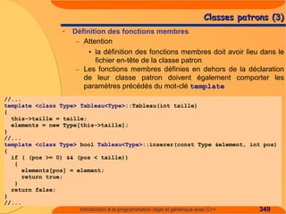 Introduction à C++