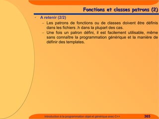 Introduction à C++