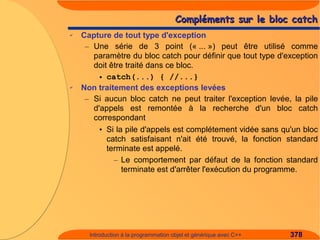 Introduction à C++