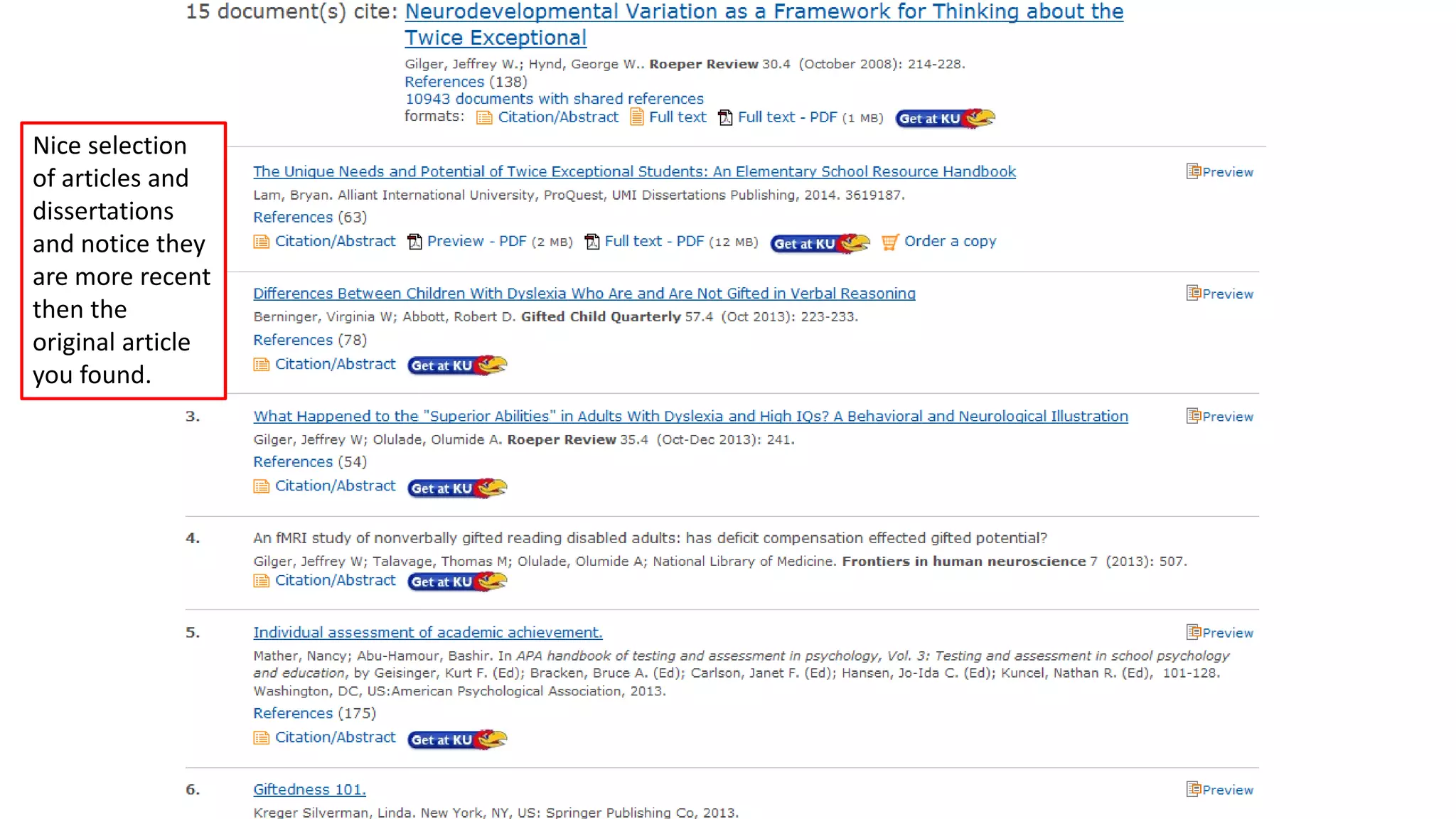 * allows for any number
of letters at the end of a
word—this broadens the
search and usually gets
more hits then spelling
the entire word.
AND means that both
terms will be in the same
article.
 