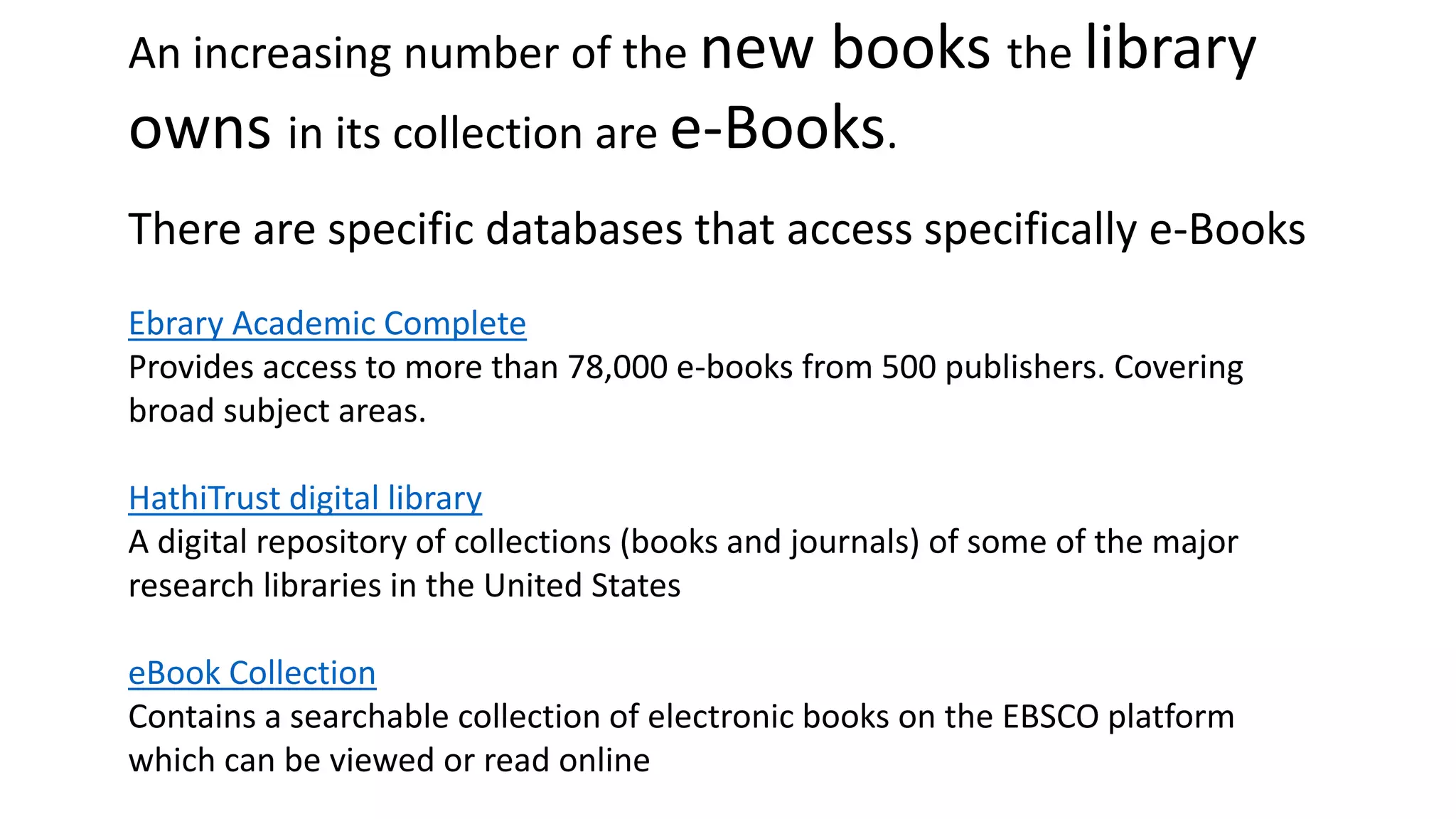 Book request
made and you’ll
get the book here,
on the Edwards
Campus, in 2-4
days.
 