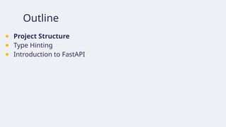 Introduction FastAPI for Professional and Student | PPTX