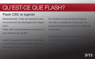 Introduction à flash - session 1 | PDF