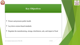 Introduction, function, and structure of FSSAI, 2006.pptx