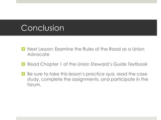 Labor Arbitration ObservationArbitration….is a school, an arena, a theatre. Everyone both participates and observes. The whole company of actors-arbitrator, union and employer officials, the…[grievant], and the witnesses (mostly employees)—sits at one table. Argument, assertion, testimony, charge and countercharge, even angry abuse-sometimes spontaneous, sometimes “for the record” –flow freely in quick continuous intercourse. The arbitrator may let the discussion takes its head for a moment, then rein it in; an occasional question, a request for clarification……	Labor Arbitration and the Individual WorkerJaffe, Annals of The American Academy of Political and Social Science 34, 40-41 (May 1953)