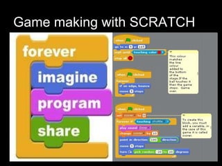 Game making with SCRATCH 