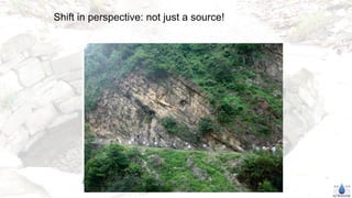 Shift in perspective: not just a source!
Watershed
 
