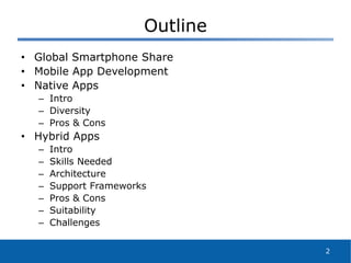 Introduction to Hybrid Application Development | PPTX