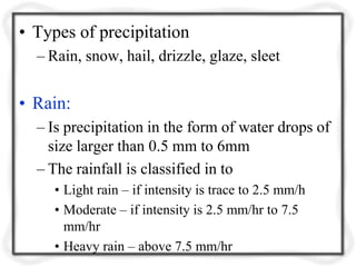 Introduction, hydrologic cycle, climate and water m1 | PPTX