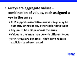 Introduction in php | PPTX