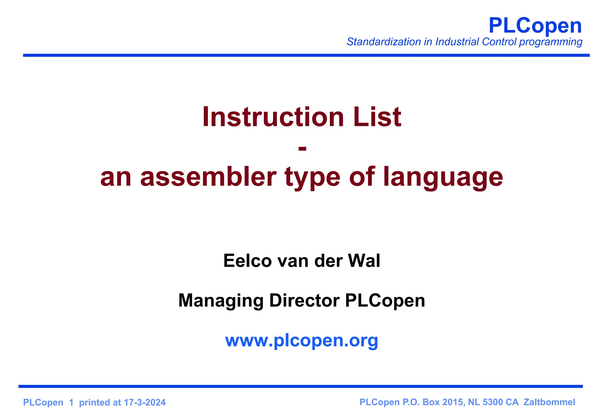 introduction_instruction_list-plc-ladder.pptx | Programming Languages ...
