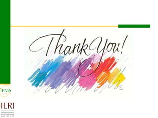 Introduction to IPMS livestock value chain intervention