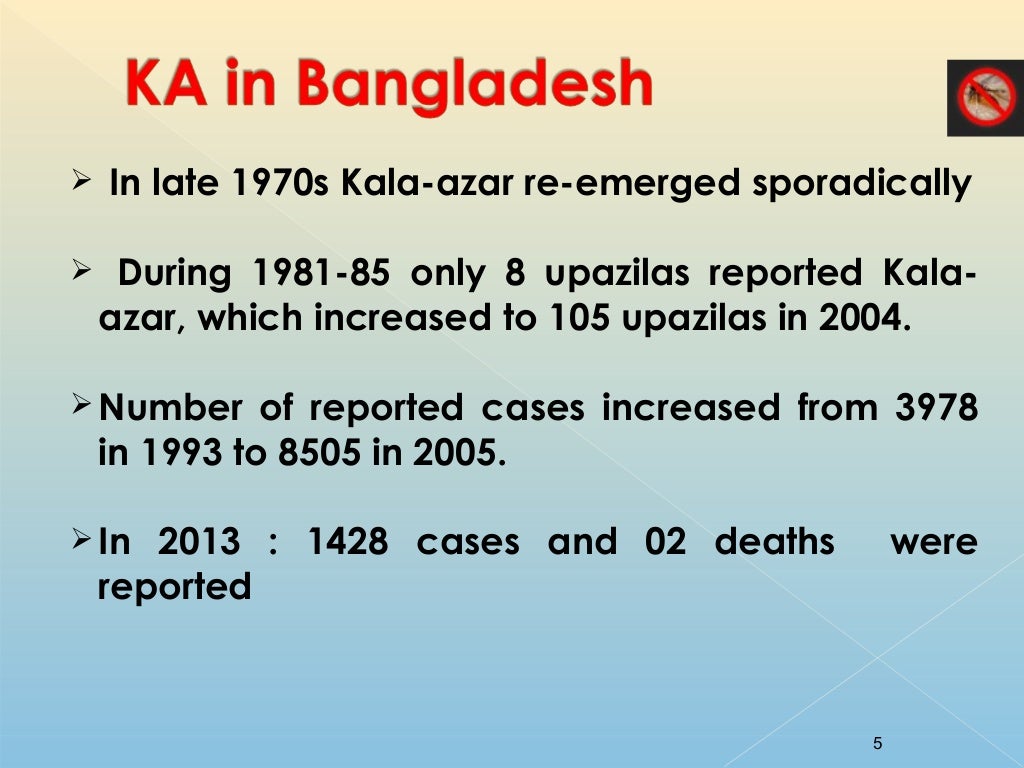Introduction, kala azar situation and outline of kalaazar in banglad…