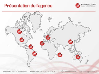 Présentation de l’agence
 