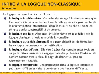 Introduction à la Logique Formelle (Part 1) | PDF