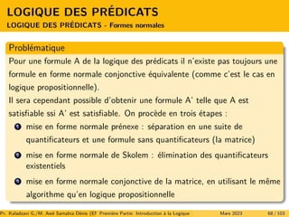 Introduction à la Logique Formelle (Part 1)