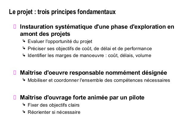 Introduction à la notion de projets