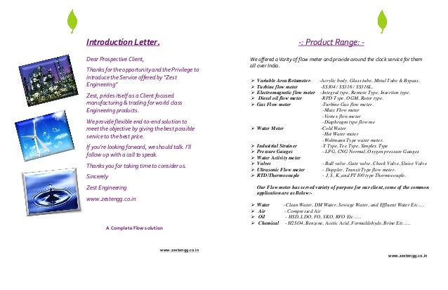 letter of introduction to client