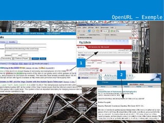 OpenURL – Exemple




1


      2
 