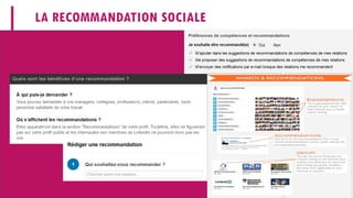 LA RECOMMANDATION SOCIALE
 