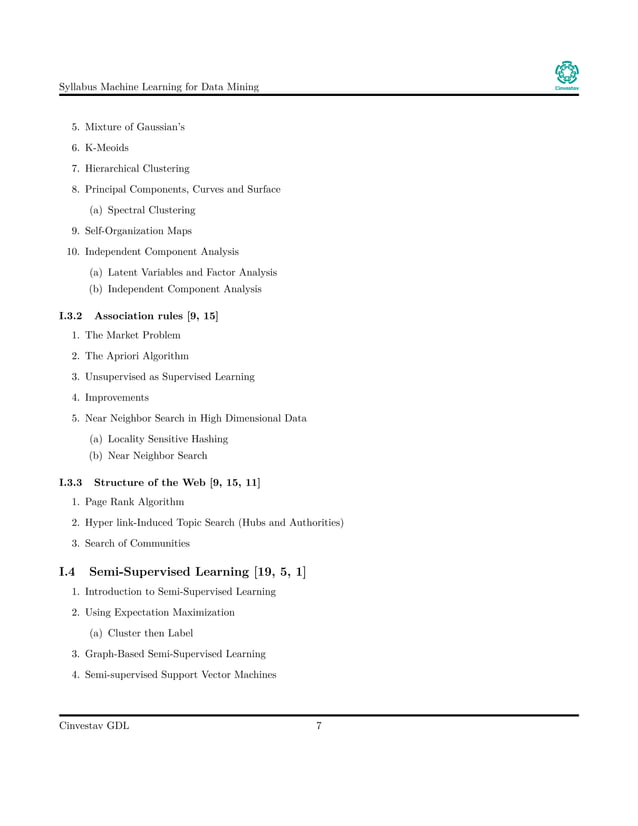 Introduction Machine Learning Syllabus | PDF
