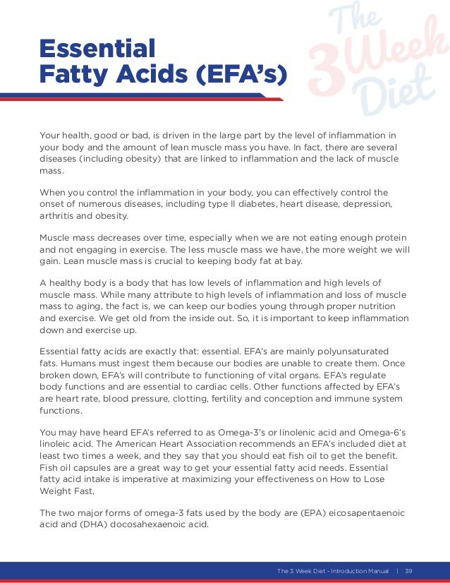 diets for quick weight loss essential fatty acid supplement
