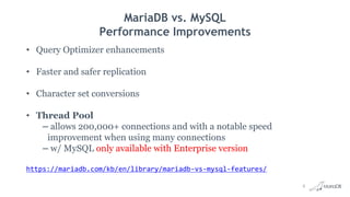 Introduction of MariaDB 2017 09 | PDF