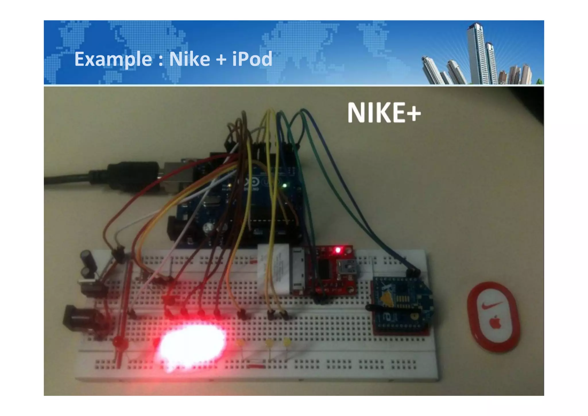 Example : Nike + iPod
 