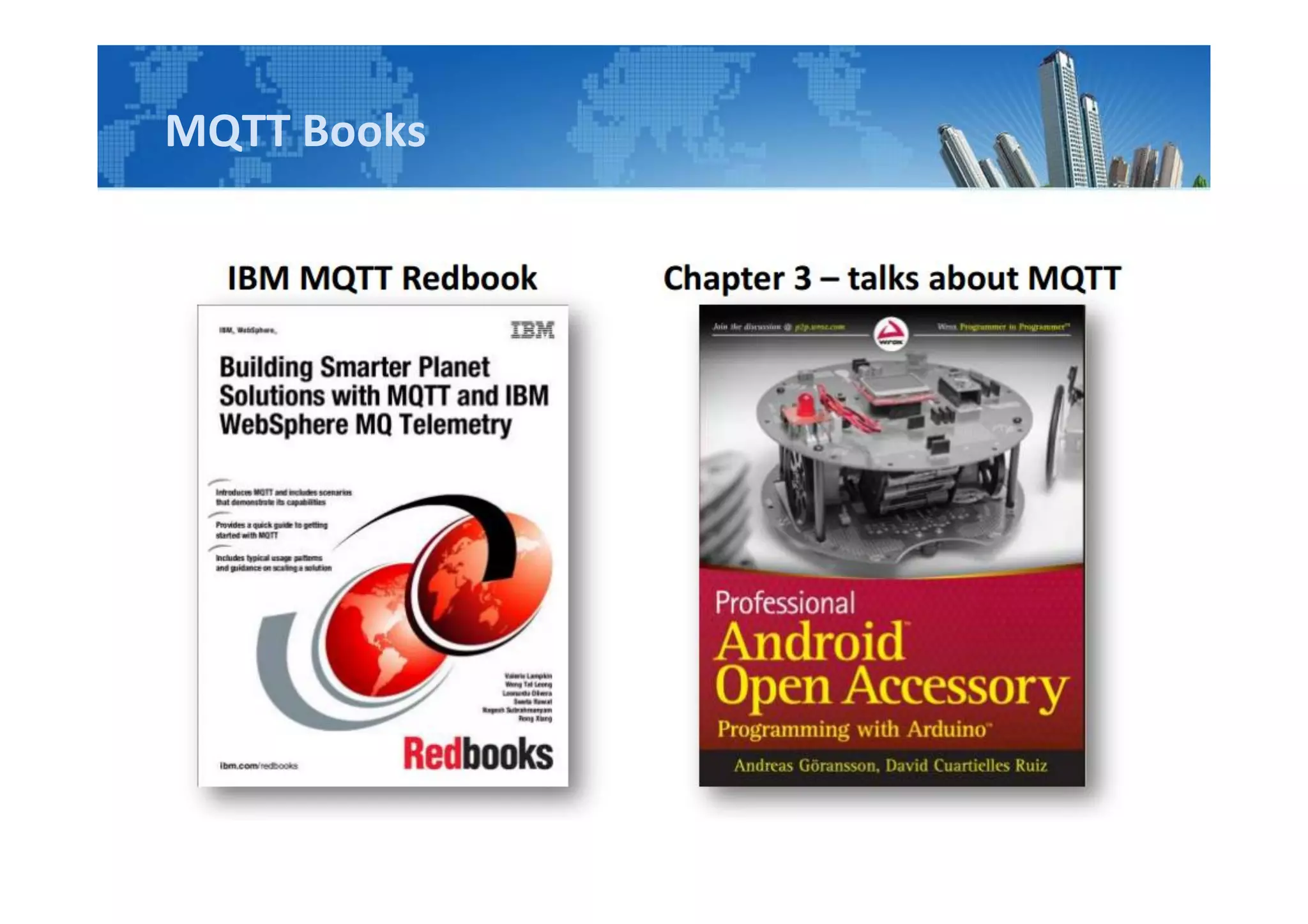 MQTT Books
 