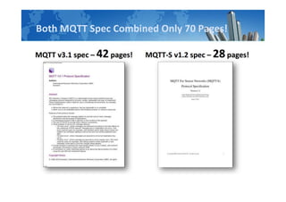 Both MQTT Spec Combined Only 70 Pages!
 