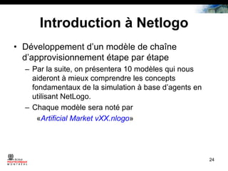 Introduction à NetLogo | PPTX