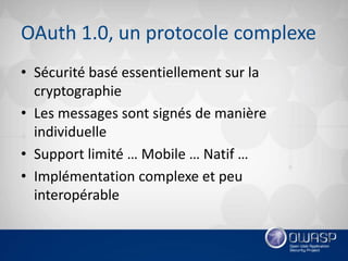 Introduction oauth 2.0 et openid connect 1.0