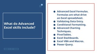 Comprehensive Guide to Advanced Excel Features and Functions for Data ...