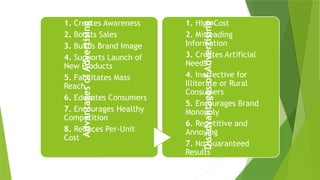 Introduction of Advertising , Objective chracteristics of advertising ...