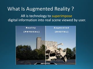 Introduction of augmented reality | PDF