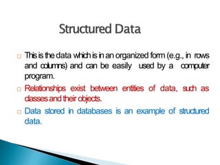 Introduction of big data unit 1 | PPTX