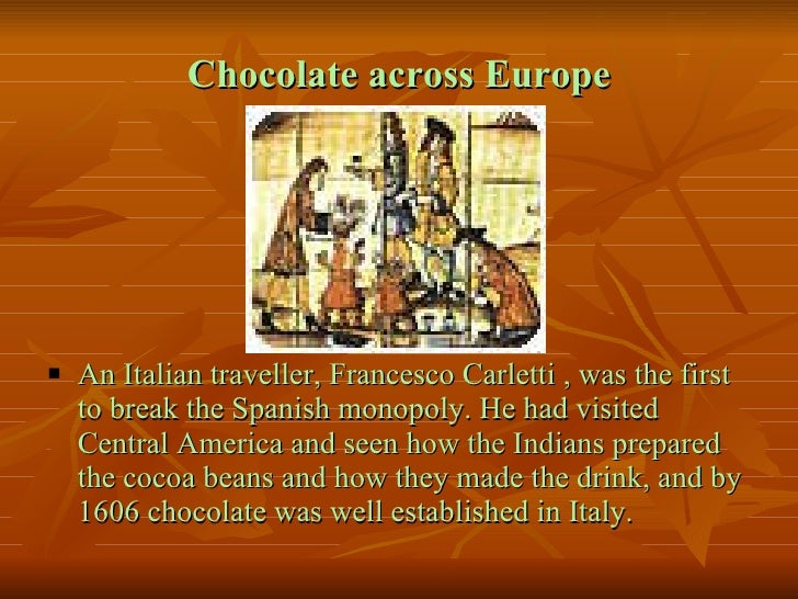 Introduction Of Chocolates