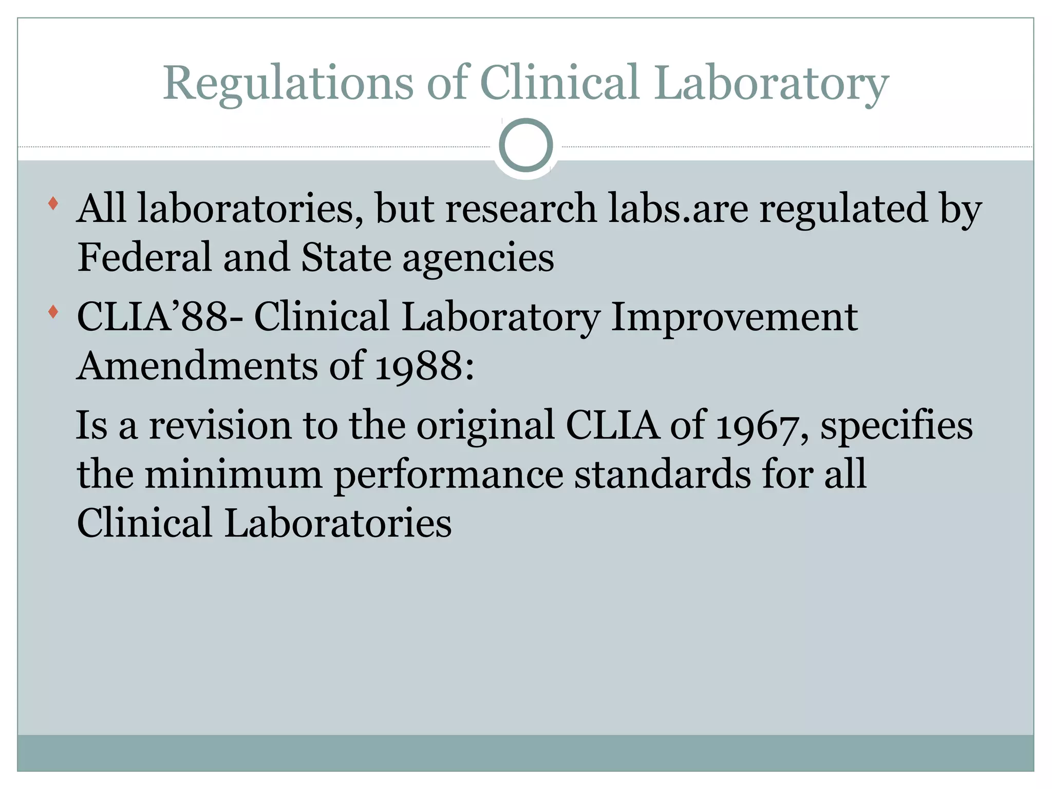 Introduction Of Clinical Laboratory Science Ppt Introduction Of Clinical Laboratory Science Ppt