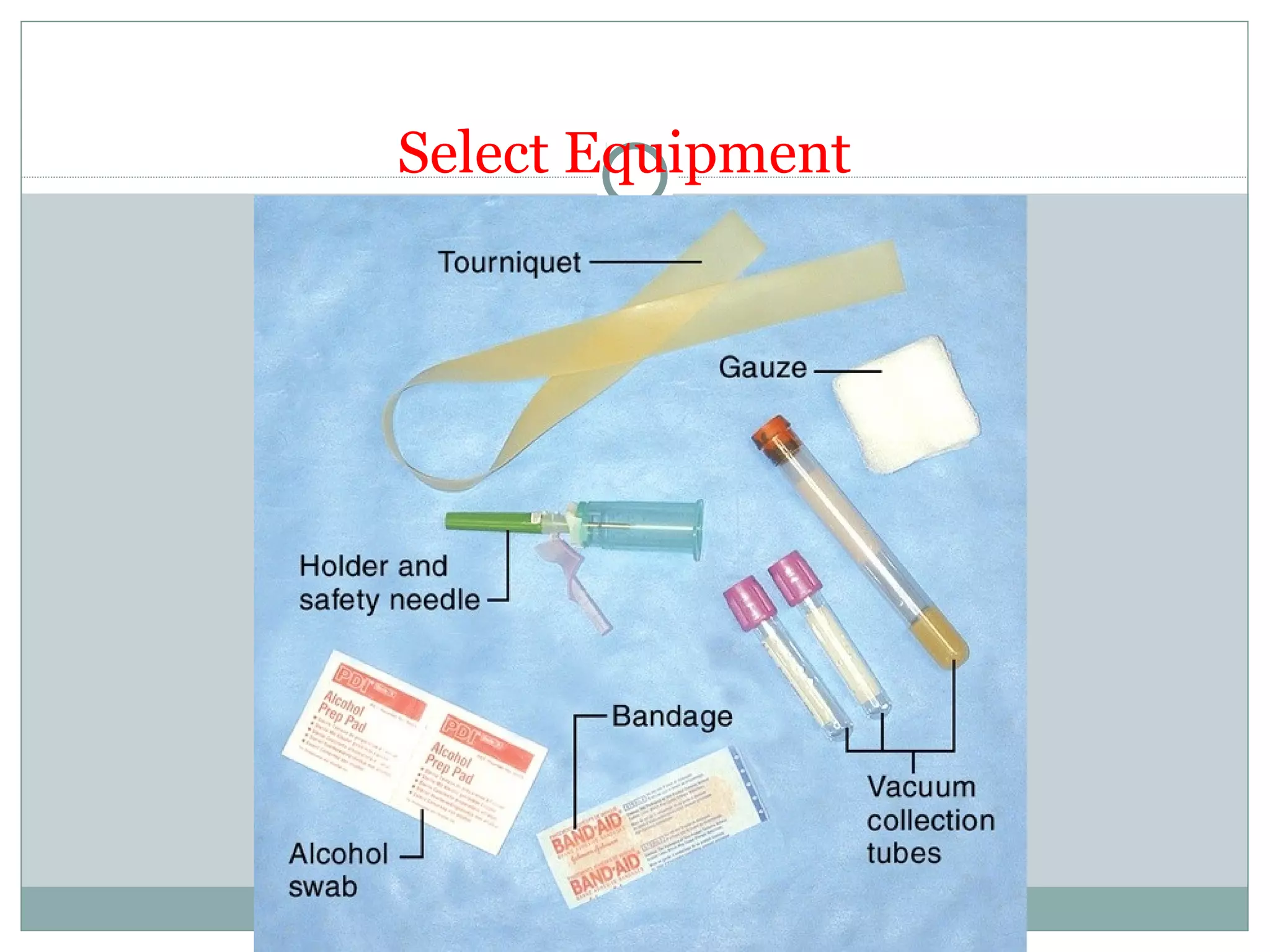 Select Equipment
 