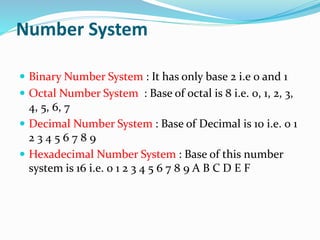 Introduction of computer | PPTX