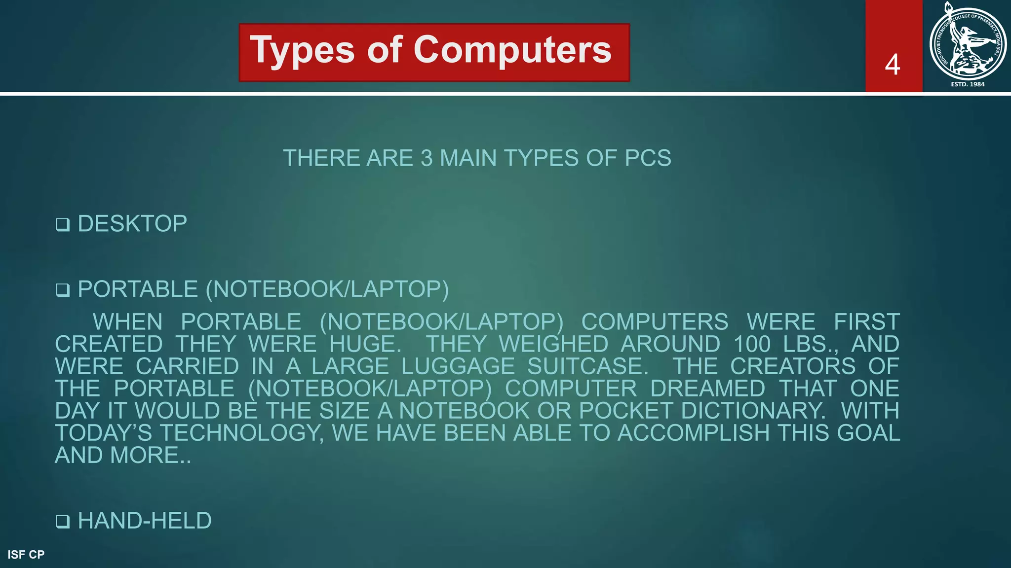 Computer basics | PPTX