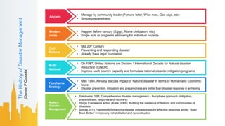 Disaster Management Key Terminologies Introduction of disaster management | PPTX