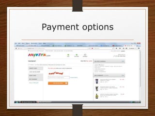 Payment options
 
