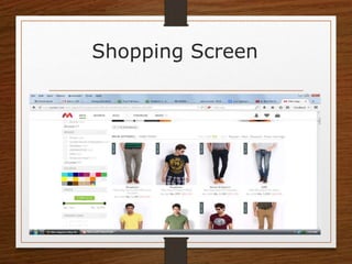 Shopping Screen
 