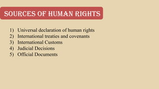 Human Rights Source Introduction of Human Rights.pdf human rights | PDF